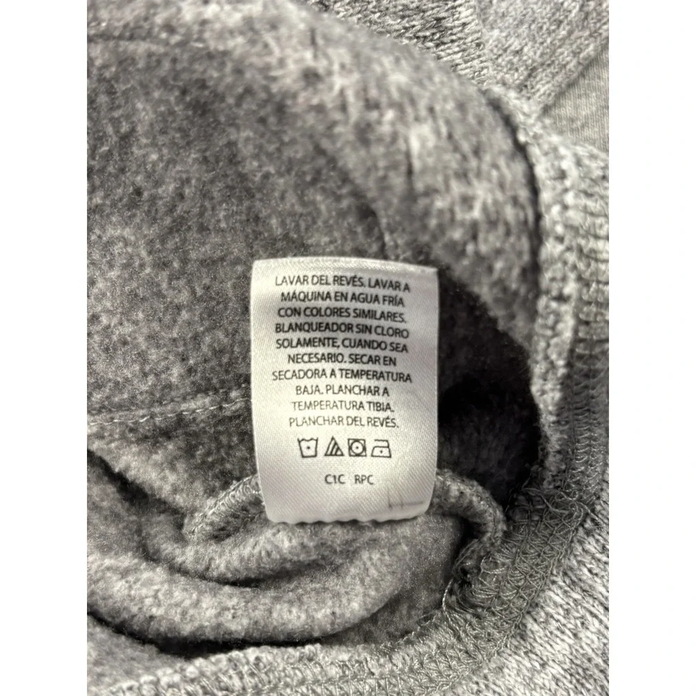 365 Kids Garanimals Boys Size 8 Gray Heather Pullover Sweater 3 Buttons Explorer